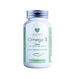 💛OMEGA 3 CARDIO de Foodelis - Bueno para tu corazón. ⭐Formulación única de alta dosis y biodisponibilidad. Cada dosis completa (2 cápsulas diarias), contiene 2000mg de aceite de pescado azul rico en ácidos grasos esenciales Omega 3, aportando 500mg d...