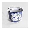 Keramische thee- infusiekop met infuser- mand en deksel for het torenbakken van losse bladthee (Color : A)