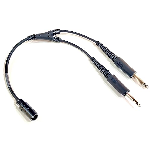 Adaptateur Bose A20 Lemo 6 broches vers Aviation Générale - Convertisseur de casque pour pilotes