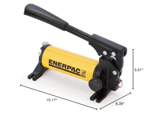 Image of Enerpac P-18 Single-Speed Hydraulic Hand Pump with 2,850 PSI Pressure Rating