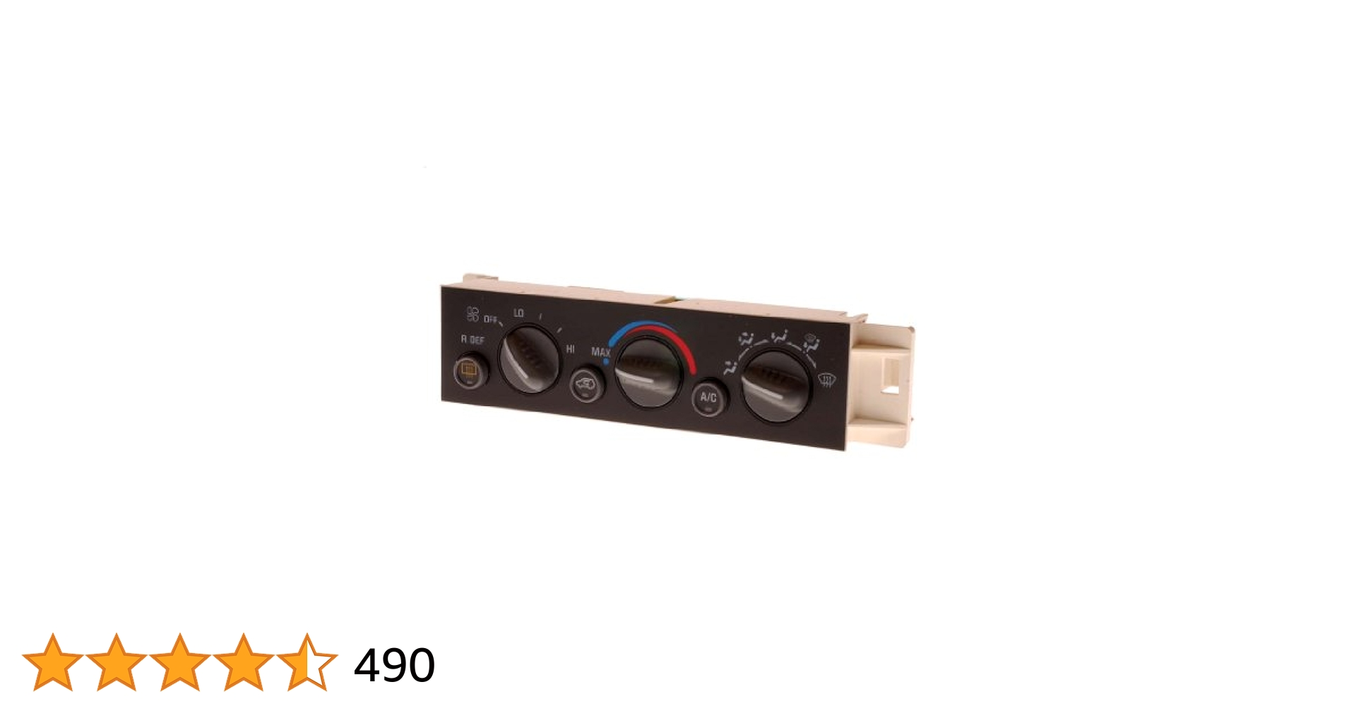純正ACDelco ACデルコ A/C エアコン コントロールパネル