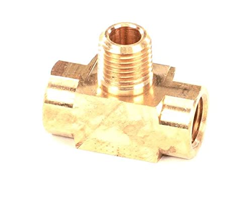 Tee, 1/4 Npt Brass Male Branch