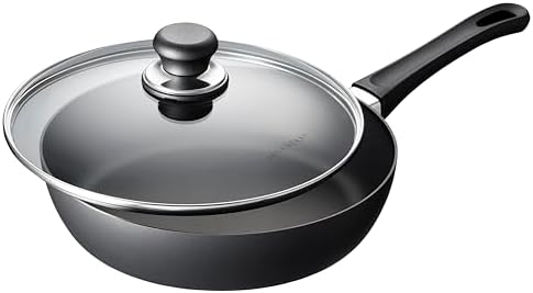 Scanpan Classic 2.75 quarts (10 1/4 inch) Nonstick Saute Pan with Lid – Compatible with Gas and Electric Stovetops, Metal Utensil Safe, Oven Safe to 500°F, Dishwasher Safe - Thumbnail 3