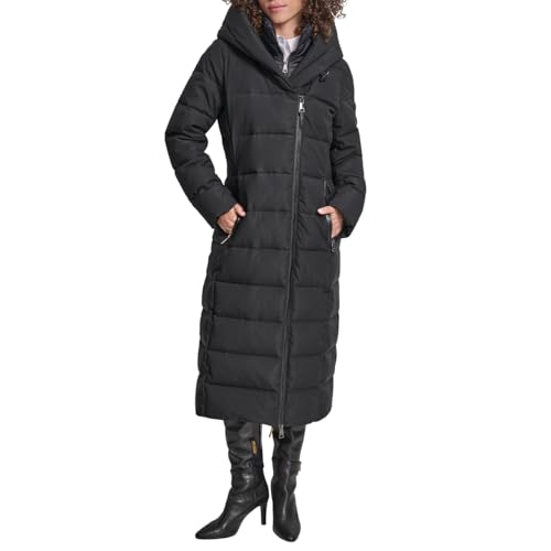 Doudoune Long Quilted Winter Jacket DKNY pour les trajets urbains et matins froids