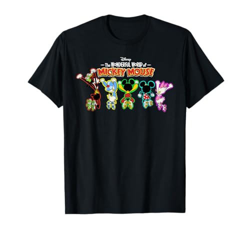 Mickey Mouse T-Shirt Disney en coton doux anti-déformation