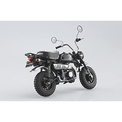 Aoshima Honda Monkey Limited Black 1:12 Scale Diecast Bike