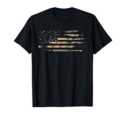 Bandera de Estados Unidos USA American Flag Hombre Mujer Camiseta