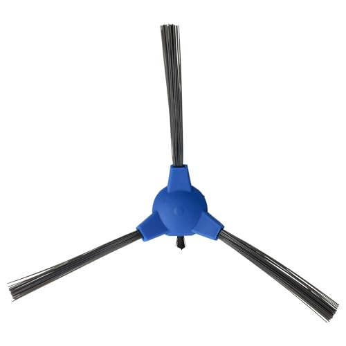 vhbw 2X Seitenb&uuml;rste kompatibel mit Proscenic Proscenic 850t, 850 Saugroboter - Reinigungsb&uuml;rsten Set, schwarz/blau