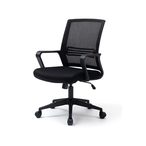 El Mejor Listado de Sillas Ejecutivas Precio los 5 mejores. 45 MUNDO IN MUEBLES Vastra - Silla Ejecutiva de Oficina en Mesh, Confort Ventilado, Brazos en Polipropileno, Altura Ajustable y Mecanismo de Reclinado - Optimiza tu Espacio de Trabajo