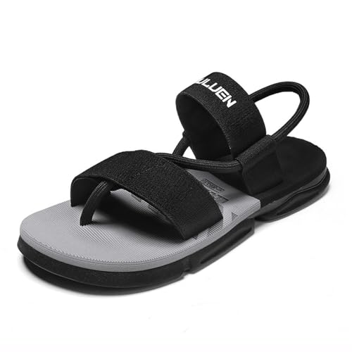 Comfy Hallux Valgus Slippers, Men's Summer Non- Slip Adjustable Cross Strap Arch Support Bunion Corrector Sandals, Casual Toe Corrector Flip Flops, for Big Toes Bent Toes, Pain Relief