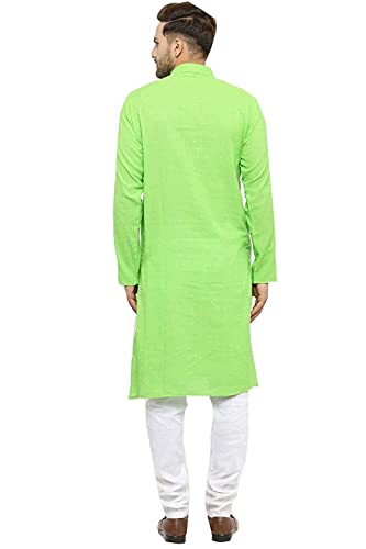 Image of OORA Men's Cotton Kurta & Pajama Set for Birthday,Wedding, Ceremony, Casual, Engagement