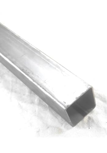 Tubo hierro cuadrado galvanizado 30x30 Largo 2 metros.