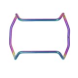 バンパーガード プロテクター DW-9052 DW-9050 DW-9000 ステンレス バンパーフレーム 汎用 カスタム パーツ 部品 ダイヤル保護 レインボー