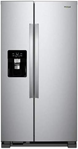 Whirlpool WRS325SDHZ 25 Cu. Ft. Stainless Side-by-Side Refrigerat...