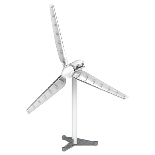 Image of Thames & Kosmos Wind Power V5.0 STEM Experiment Kit, Build a 3ft-Tall Model Wind Turbine & Explore Clean, Renewable Energy, Optimized for Use Outdoors & Indoors, Experiments & Discovery for Ages 8+