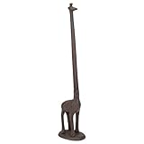 47th & Main Cast Iron Paper Towel Holder, 17-Inches Tall, Giraffe