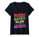 Posso Sentirti Ma Non Ti Ascolto Scritta Divertent