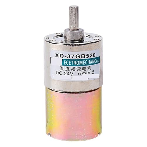 Moteur de réduction 37GB520 DC 24V 300rpm à arbre excentrique