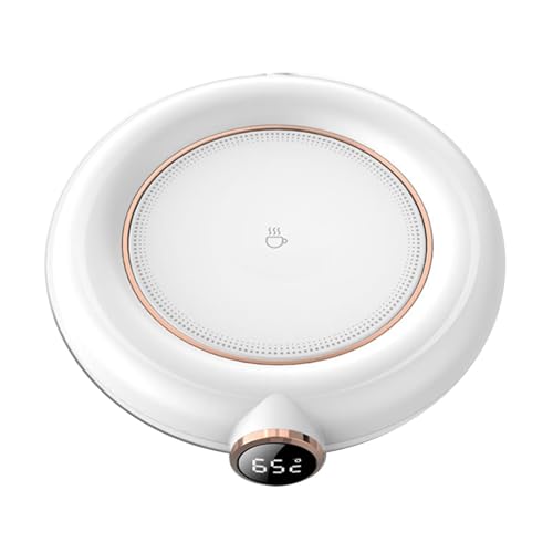 Masyrt Calentador de tazas de café, calentador de tazas, alfombrilla alimentada por USB, temperatura constante, taza de café con leche, alfombrilla de calefacción eléctrica para hogar, oficina