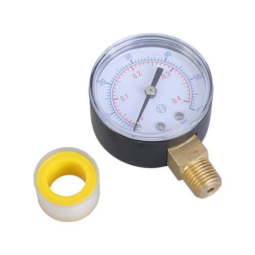 ECX270861 Public Pool Filter Pressure Gauge Suitable for Home Pools Professional Home Use