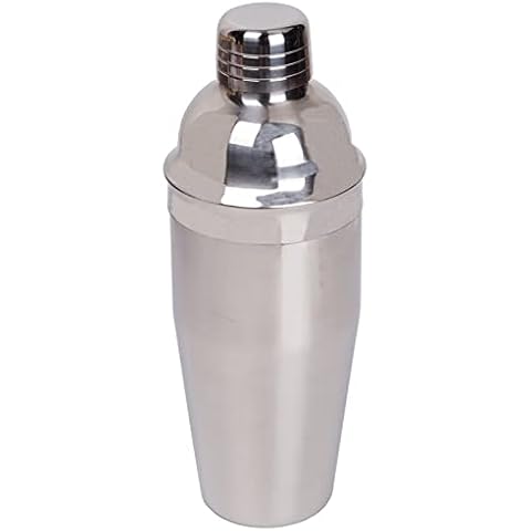 FLYAMAPIRIT Cocktail Shaker 750 ml Cocktail Shaker Set Stainless Steel Bar Shaker Mixer Bartender Set Accessories Whisky Martini Drink Shaker for Families, Bars, Christmas Party Cover