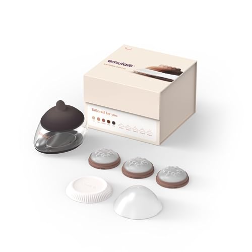 Image of Emulait Anatomy Bottle Breast Shaped Baby Bottle - Rich - Shape 5