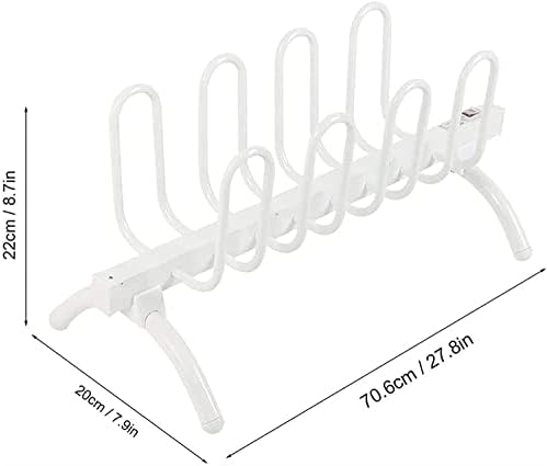 Portable Electric Shoe Dryer & Warmer - Fast Drying Rack Dehumidifier for 8 Pairs of Shoes/Boots, Moisture Elimination, Odor Neutralization, Perfect for Home & Travel Use