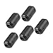 uxcell 5 Pcs Black Clip On EMI RFI Noise Ferrite Core Filter for 9mm Cable