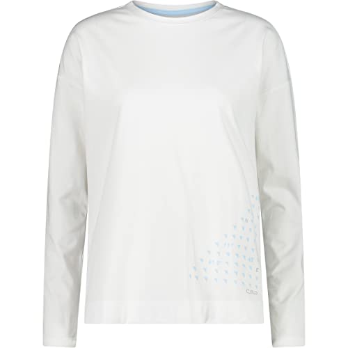 CMP - Woman Sweat, Woman, Offwhite, 38