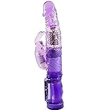 MINI ROTADOR CON RABBIT HAPPY ANGEL LILA