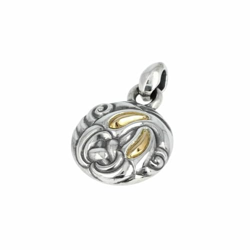 [ロンワンズ] 正規輸入代理店 ペンダント メンズ ユニセックス [Fusion] ネスト ペンダント M w/ 18金 K18 ローズゴールド アイズ