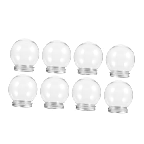Globe de transparente RORPOIR de 16 piezas, botellas rellenables para Navidad 8