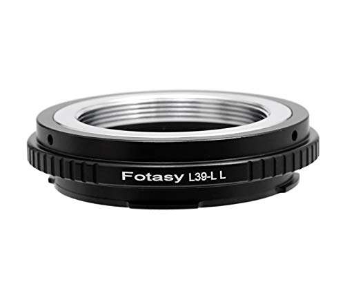 Image of Fotasy M39 Mount Lens to L Adapter, Copper, Adjustable, Leica 39mm LTM Lens Adapter to L Mount, Compatible with Panasonic S1 S1H S1R S4 S5 Leica SL SL2 TL2 TL Leica T Sigma fp fp L Mirrorless Camera