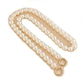 Wiwpar Handbag Chains Imitation Pearl Replacement Chain Stylish Long Pearl Chain Accessories...