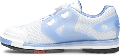 Dexter Women's SST 8 Power Frame Boa Bowling Shoe (for Right and Left Handed Bowlers. Women's Shoe Sizing) s - White/Blue 84