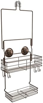 Amazon.com: Gecko-Loc Extra Long Adjustable Bathroom Shower Caddy over ...