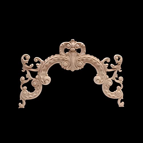 Accesorios de decoracion de muebles con molduras de madera antiguas C115