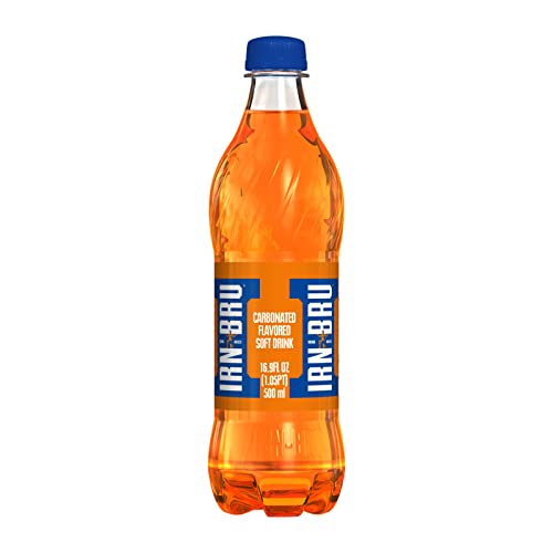 Irn-Bru From Ag Barr The Original And Best Sparkling Flavored Soft Drink | A Scottish Favorite | 16.9 Fluid Ounce (Pack Of 12) #TOP1