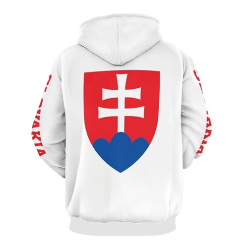Sweat-shirt à capuche Slovaquie, pull confortable à offrir - 3
