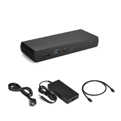 Estación de acoplamiento Thunderbolt 4 compatible con USB4 Pro y RJ45 6