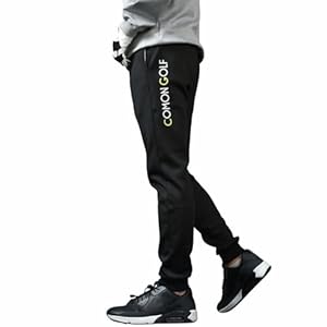 COMON GOLF(コモンゴルフ) ゴルフウェア メンズ パンツ 裏起毛 ストレッチ 大きいサイズ ゴルフパンツ ジョガーパンツ 防寒 裏フリース 暖かい ボンディング ズボン 秋冬 秋 冬 CG-22020