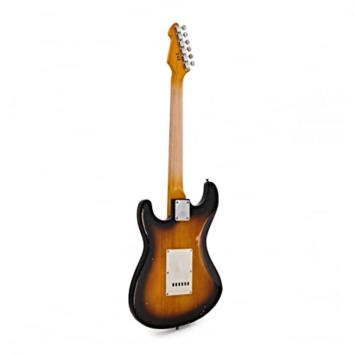 Gear4music Ensemble guitare électrique et amplificateur LA Select Legacy, Sunburst - Les Beatles, Paul McCartney, John Lennon, RIngo Starr, George Harrison Gear4music Ensemble guitare électrique et amplificateur LA Select Legacy, Sunburst – Image 6