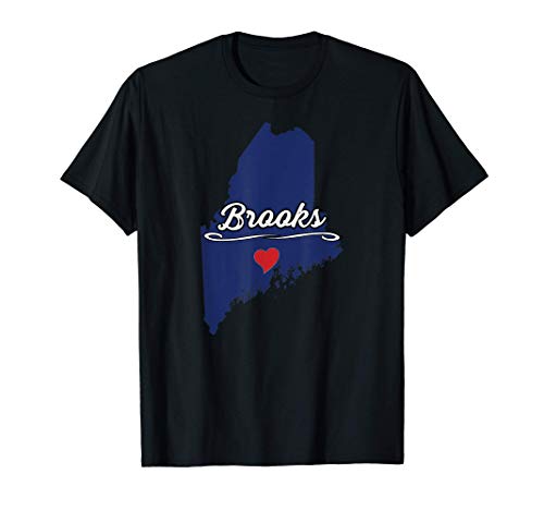 T-shirt City of Brooks Maine une idée cadeau originale