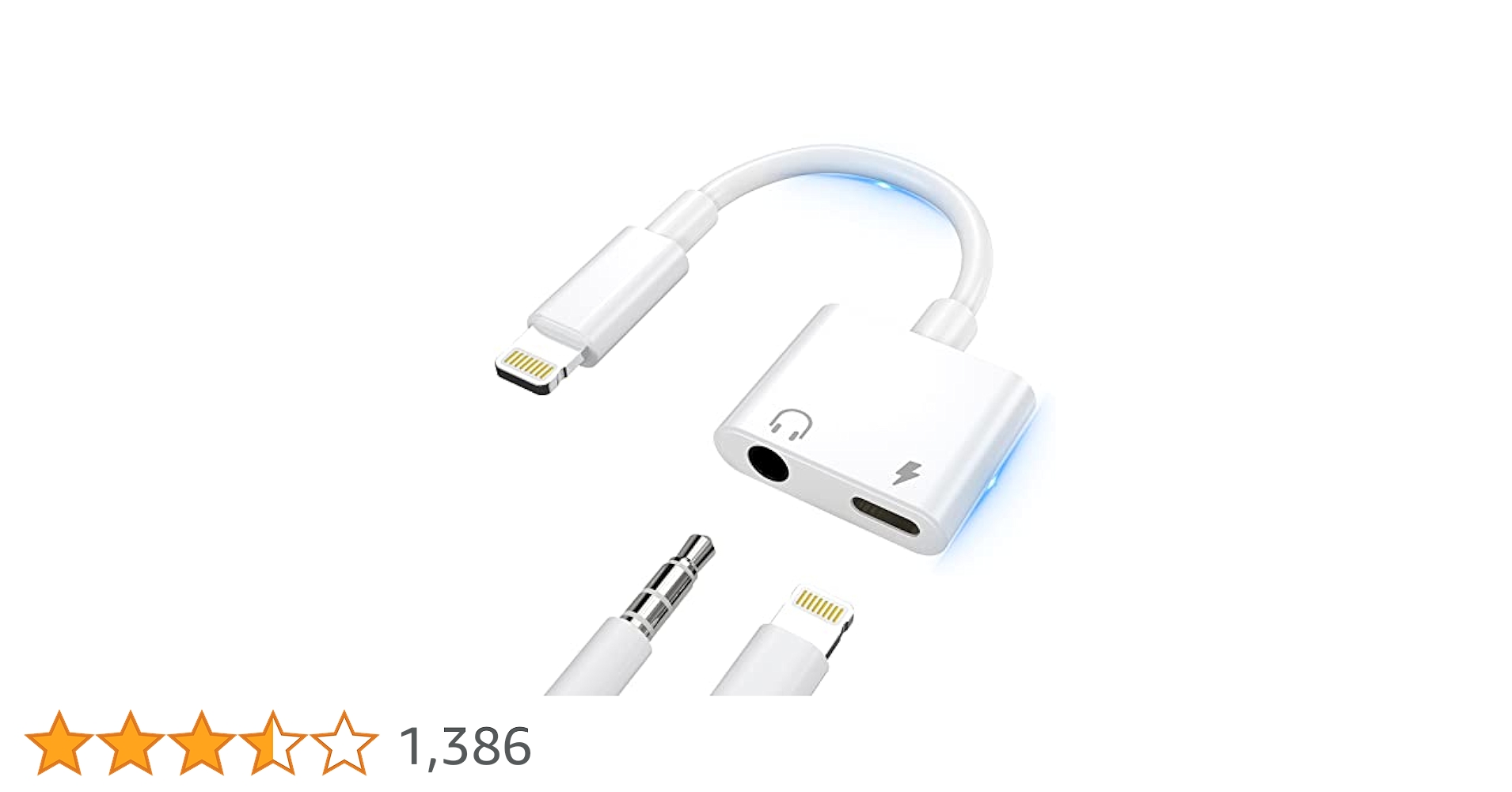 Amazon.co.jp: 【MFi認証】iPhone イヤホン変換アダプター 2in1