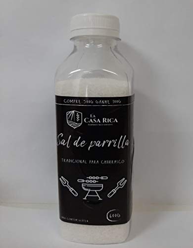 Sal Parrilla 600g, pague 500 g