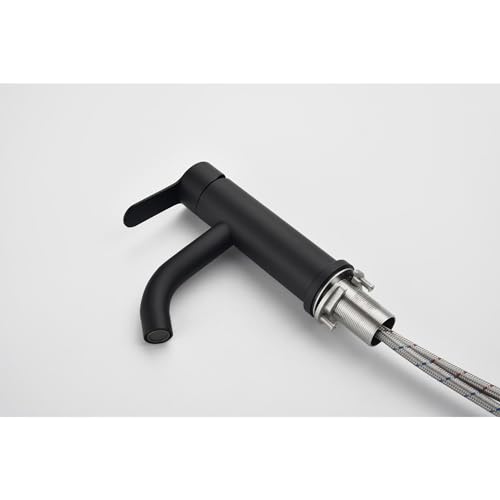 Robinet de lavabo anti-éclaboussure avec mitigeur eau chaude eau froide