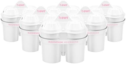 BWT Magnesium Mineralizer Filter with Patented Technology, Pack of 5+1, Plastic, White, 30 x 11.5 x 11 cm