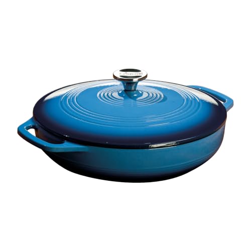 Lodge Essential Enamel Braiser 3.5 Quart...