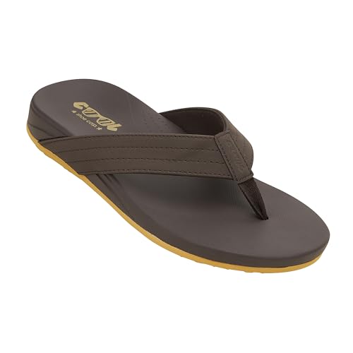 COOL shoe corp. - Tong - SKIP BROWN - Taille 41 - Confortable