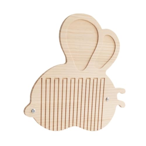 Jiswhisker ウサギのスクラッチボード小さな動物の足のクッション、けいれんした枕カチラのスクラッチパッド, 蜂